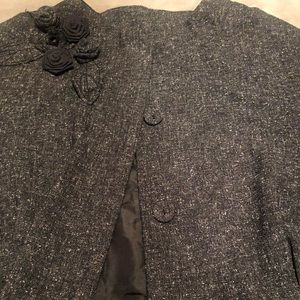 Elle 3/4 sleeve jacket cape